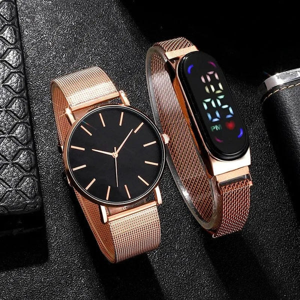 Planet Gates ROSE Men's Fashion Minimalist Ultra Thin Watches Simple Men Business Mesh Belt Quartz Watch Male Wristwatches Clock Relogio Masculino