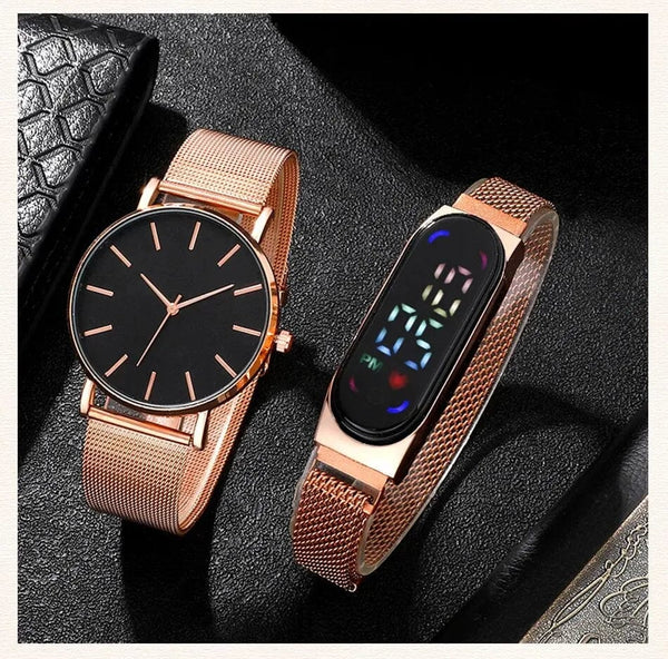 Planet Gates ROSE Men's Fashion Minimalist Ultra Thin Watches Simple Men Business Mesh Belt Quartz Watch Male Wristwatches Clock Relogio Masculino