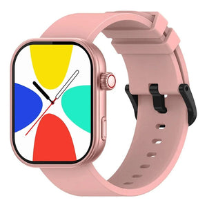 Planet Gates Rose Pink New Zeblaze Btalk Plus Voice Calling Smartwatch 2.03'' HD Color Display Health and Fitness Tracking Smart Watch for Men Women