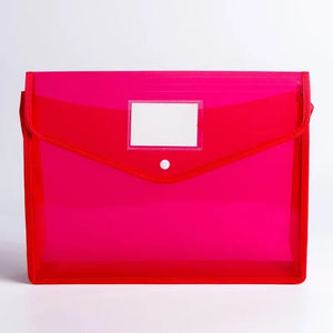 Planet Gates rose red / CN A4 File Folder Stationery Storage Folder Waterproof File Organizer Folders Pvc Bag Portfolio Paper Storage Office Organizers