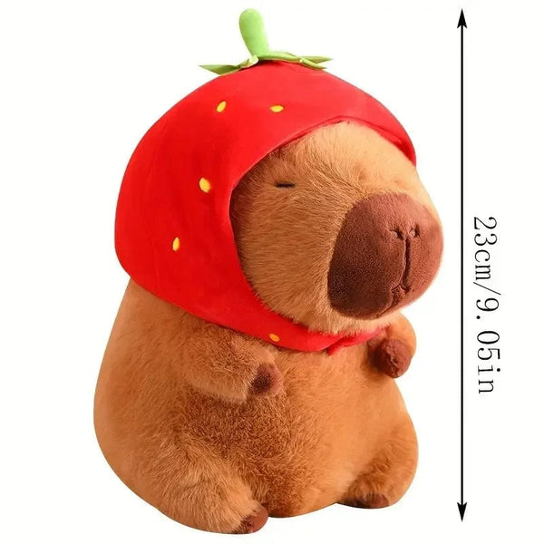 Planet Gates RosyBrown / 30cm 15-30cmCapybara Plush Simulation Capibara Anime Fluffty Toy Cute Doll Stuffed Animals Soft Doll Plush Christmas ThanksgivingGift