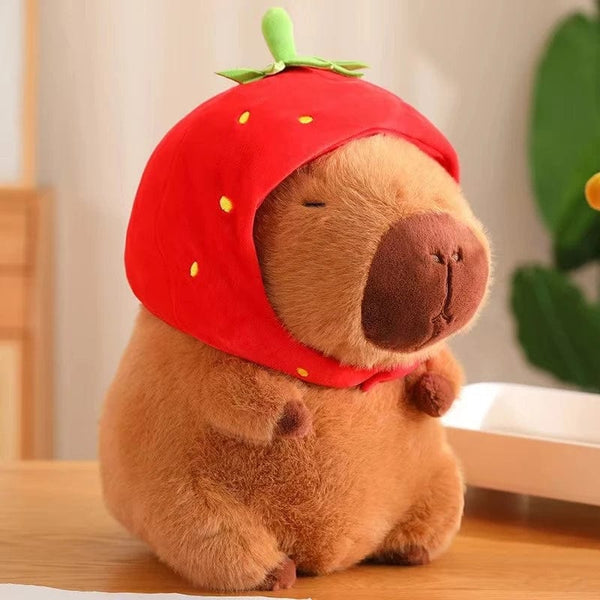 Planet Gates RosyBrown / 30cm 15-30cmCapybara Plush Simulation Capibara Anime Fluffty Toy Cute Doll Stuffed Animals Soft Doll Plush Christmas ThanksgivingGift