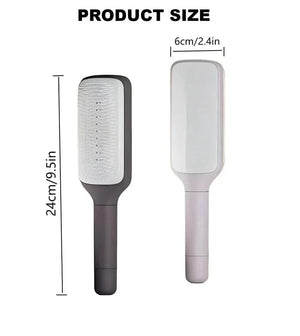 Planet Gates Rotatable Self Cleaning Hair Brush Telescopic Massage Airbag Comb Telescopic Cleaning Anti-static Hairdressing Air Cushion Comb