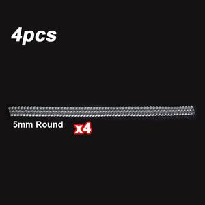 Planet Gates Round 5mm 4pcs/Set Ring Size Reducer Tools Spiral Spring Based Rings Adjust Invisible Transparent Tightener Resizing Tool Jewelry Guard