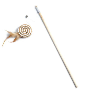 Planet Gates Round Cake / CHINA 1PC Teaser Feather Toys Kitten Funny Colorful Rod Cat Wand Toys Wood Pet Cat Toys Interactive Stick Pet Cat Supplies