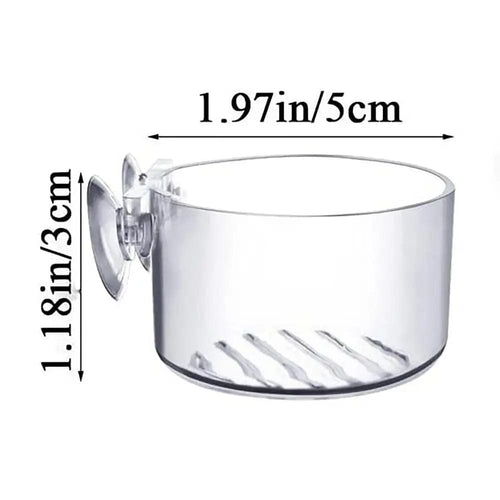 Planet Gates round / CHINA fish Waterweed nursery pot Glass Aquarium decoration Pot Polka Water potted aquatic planting cylinder cup aquarium accessories