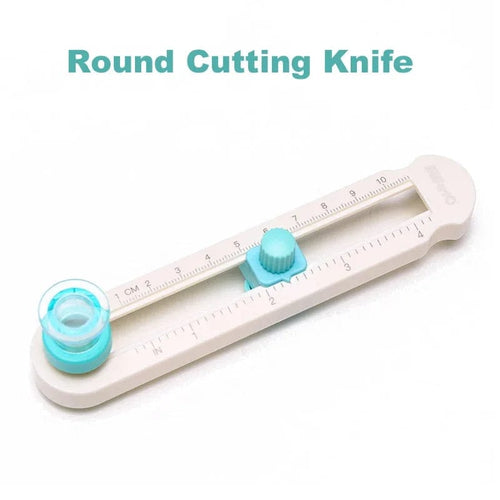 Planet Gates Round Cutting Knife 360 Adjustable Paper Circle Cutter Round Cutting Knife DIY Compass Cutter Tools For Paper Card Crafts Office School Stationery