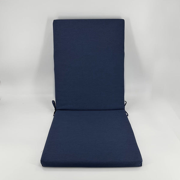 Planet Gates Royal Blue / 45*（48+60）*3cm High Back Cushions for Outdoor Patio Rocking Chair Seasonal Replacement with Elastic Back Random Geometry Patterns Home Decor Chair Cushion