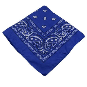 Planet Gates Royal Blue Fashion Bohemian Print Bandana Hair Bands Hip Hop Man Women Outdoor Unisex Headbands Band Wrist Wraps Face Mask Handkerchief