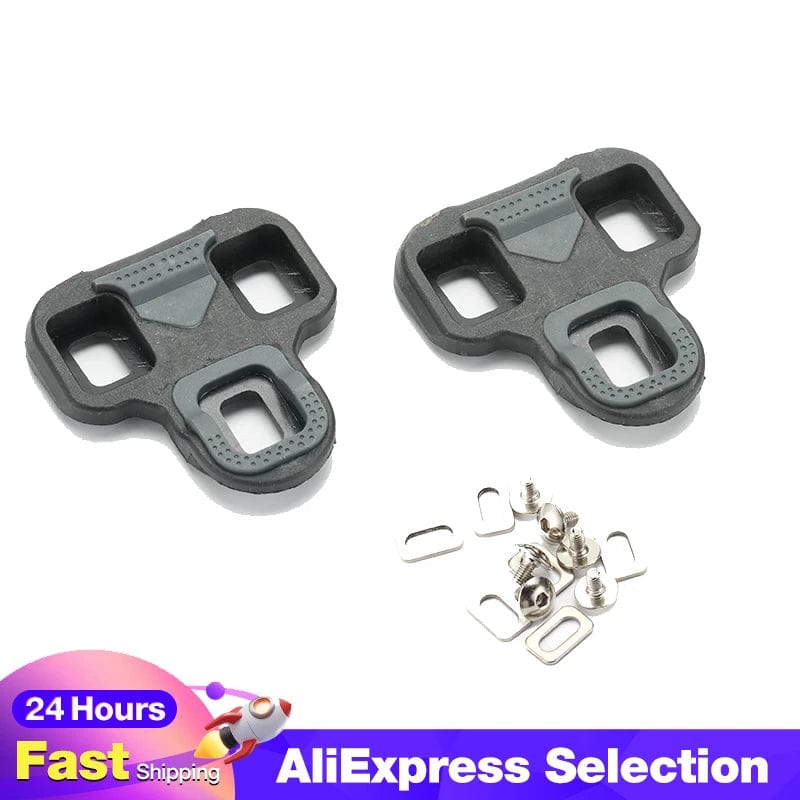 Planet Gates Rrskit Bicycle Pedal Cleats Road Bike Self-Locking Plate For KEO Ultralight Cycling Pedal Shoes Cleat Floating For Wellgo RC7