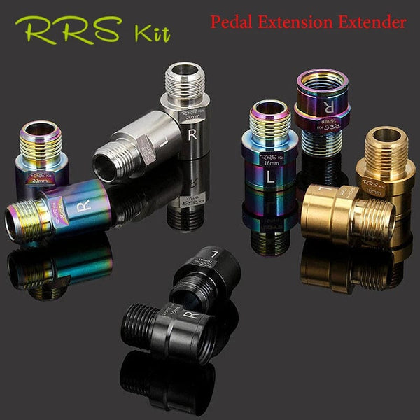 Planet Gates Rrskit Bicycle Pedal Extension Bolts Spacers R66E Pedal Extender Axle Crank Accessories 16Mm 20Mm For MTB Road Bike Pedal