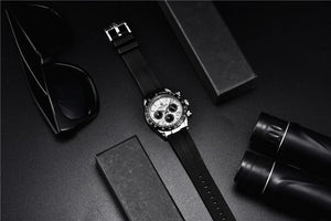 Planet Gates rubber grey 40mm New V2 PAGANI DESIGN Men's Quartz Watches Sapphire Retro Chronograph Stainless Steel Waterproof Watch Men Relogio Masculino