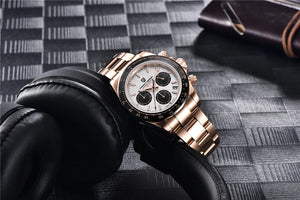Planet Gates rubber grey 40mm New V2 PAGANI DESIGN Men's Quartz Watches Sapphire Retro Chronograph Stainless Steel Waterproof Watch Men Relogio Masculino