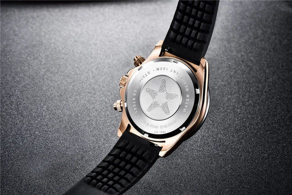 Planet Gates rubber grey 40mm New V2 PAGANI DESIGN Men's Quartz Watches Sapphire Retro Chronograph Stainless Steel Waterproof Watch Men Relogio Masculino