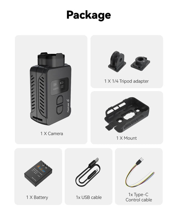 Planet Gates RunCam6 RunCam 6 4K 30FPS FPV Action Sport Camera
