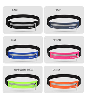 Planet Gates Running Belt Bag Running Waist bag Sports Fanny Pack Men Women Hidden Black Gym Bags Phone Accessories Backpack