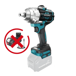 Planet Gates Russian Federation / No Battery 21V Brushless Electric Impact Wrench 2000N.m Max Rechargable Wrench Handheld Power Tool for Makita 18v Battery(No Battery)