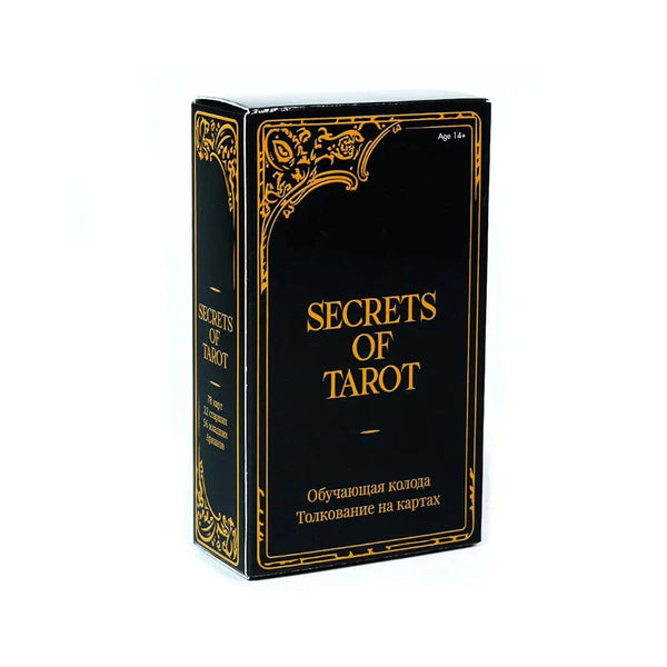 Planet Gates Russian Tarot 11 Russian Tarot: Tapo Tarot Card Oracle Card Fate Divination Prophecy Card Family Party Game Tarot Card Deck Brochure Guide