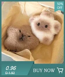 Planet Gates Rytanda Capybara Clap Circle Toys Slap Snap Wrap Wristband Bracelet Capybara Plush Hand Ring Fun Pop Circles Kids Christmas Gift