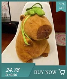 Planet Gates Rytanda Capybara Clap Circle Toys Slap Snap Wrap Wristband Bracelet Capybara Plush Hand Ring Fun Pop Circles Kids Christmas Gift