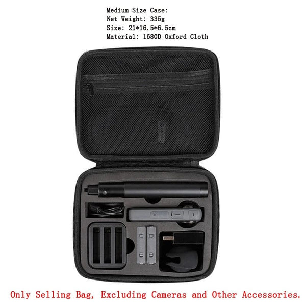 Planet Gates S Case / CHINA Box for Insta360 X4 X3 X2 Camera Carrying Case Portable Storage Bag Protective Case For Insta360 X3 X2 Action Camera Accessories