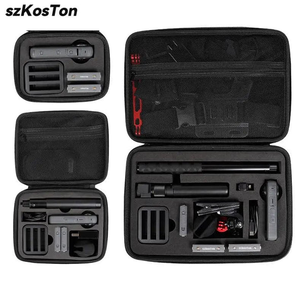 Planet Gates S Case / CHINA Box for Insta360 X4 X3 X2 Camera Carrying Case Portable Storage Bag Protective Case For Insta360 X3 X2 Action Camera Accessories