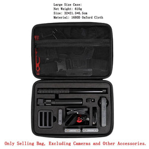 Planet Gates S Case / CHINA Box for Insta360 X4 X3 X2 Camera Carrying Case Portable Storage Bag Protective Case For Insta360 X3 X2 Action Camera Accessories