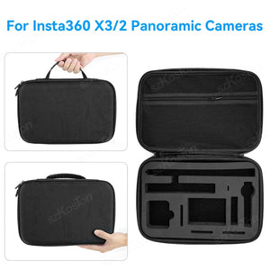 Planet Gates S Case / CHINA Box for Insta360 X4 X3 X2 Camera Carrying Case Portable Storage Bag Protective Case For Insta360 X3 X2 Action Camera Accessories