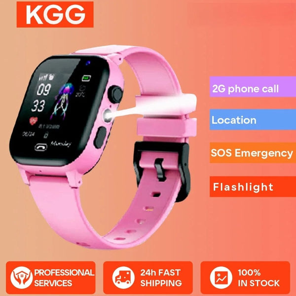 Planet Gates S1 black S1 Kids Smart Watch 2G SOS Call Phone Watch Antil-lost Baby LBS Location Tracker Child Smartwatch for Birthday Gifts