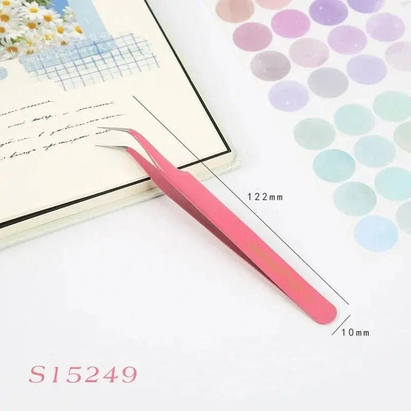 Planet Gates S15248 8Style Candy-colored Tweezers Creative Stainless Steel High Elastic Clips