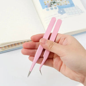 Planet Gates S15248 8Style Candy-colored Tweezers Creative Stainless Steel High Elastic Clips