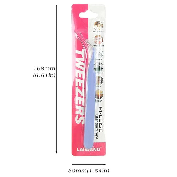 Planet Gates S15248 8Style Candy-colored Tweezers Creative Stainless Steel High Elastic Clips