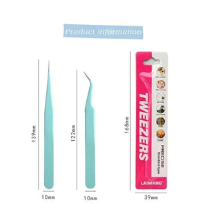 Planet Gates S15248 8Style Candy-colored Tweezers Creative Stainless Steel High Elastic Clips