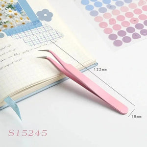 Planet Gates S15248 8Style Candy-colored Tweezers Creative Stainless Steel High Elastic Clips
