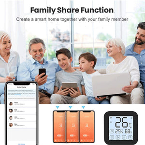 Planet Gates S16 PRO Tuya WiFi AC Thermostat Universal AC Remote Control Smart Life Temperature Thremostat Built-in Temperature Humidity Sensor