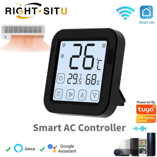 Planet Gates S16 PRO Tuya WiFi AC Thermostat Universal AC Remote Control Smart Life Temperature Thremostat Built-in Temperature Humidity Sensor