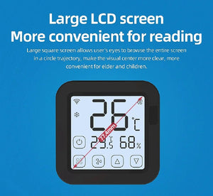 Planet Gates S16 PRO Tuya WiFi AC Thermostat Universal AC Remote Control Smart Life Temperature Thremostat Built-in Temperature Humidity Sensor