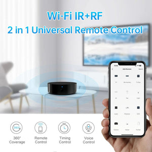 Planet Gates S16Pro AVATTO Tuya Universal WiFi RF+IR Remote Control with DIY RF433/RF315 Appliances,Smart Infrared Remote Control Work for AC/TV/DVD