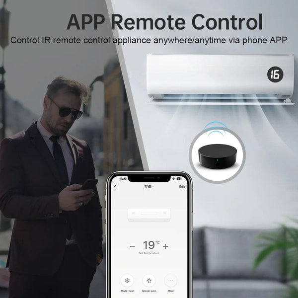 Planet Gates S16Pro AVATTO Tuya Universal WiFi RF+IR Remote Control with DIY RF433/RF315 Appliances,Smart Infrared Remote Control Work for AC/TV/DVD