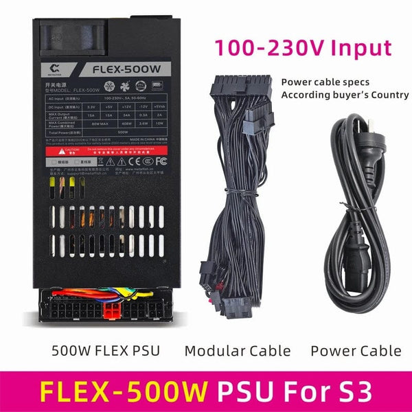 Planet Gates S3 Acr GPU CABEL3.0 METALFISH S3 MINI ITX Case Aluminum 5 Litre PC Gaming Small Chassis With Handle Support RTX3060/13600 Computer Compact A4 Case