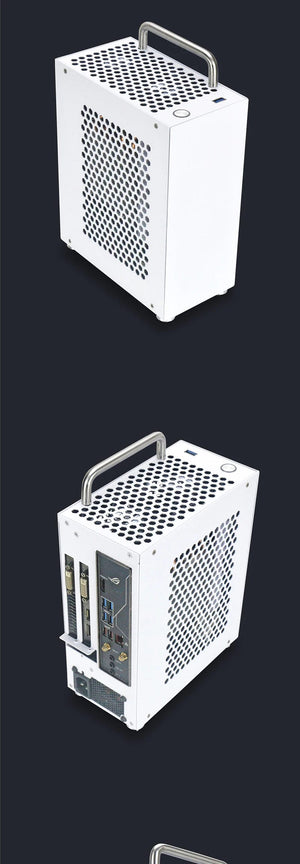 Planet Gates S3 Acr GPU CABEL3.0 METALFISH S3 MINI ITX Case Aluminum 5 Litre PC Gaming Small Chassis With Handle Support RTX3060/13600 Computer Compact A4 Case