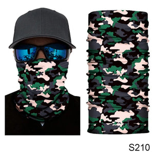 Planet Gates S4 Camouflage Cycling Face Mask Tactical Military Scarf Neck Gaiter Men Seamless Bandana Women Headband Balaclava Tube Face Shield