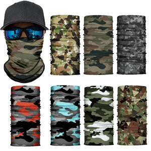 Planet Gates S4 Camouflage Cycling Face Mask Tactical Military Scarf Neck Gaiter Men Seamless Bandana Women Headband Balaclava Tube Face Shield