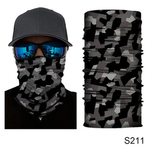 Planet Gates S4 Camouflage Cycling Face Mask Tactical Military Scarf Neck Gaiter Men Seamless Bandana Women Headband Balaclava Tube Face Shield