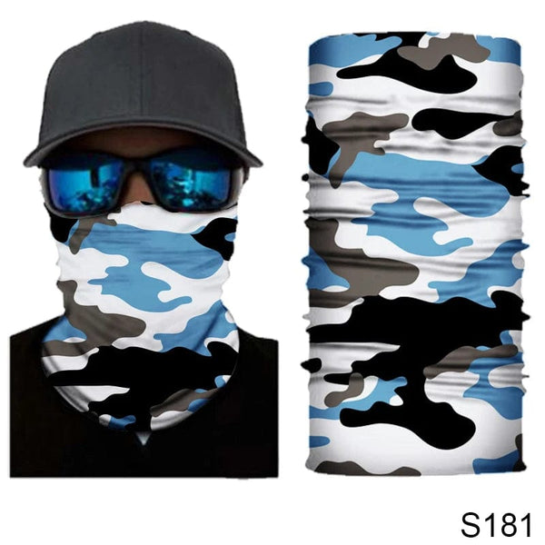Planet Gates S4 Camouflage Cycling Face Mask Tactical Military Scarf Neck Gaiter Men Seamless Bandana Women Headband Balaclava Tube Face Shield