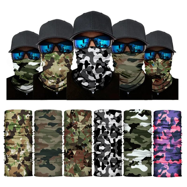 Planet Gates S4 Camouflage Cycling Face Mask Tactical Military Scarf Neck Gaiter Men Seamless Bandana Women Headband Balaclava Tube Face Shield