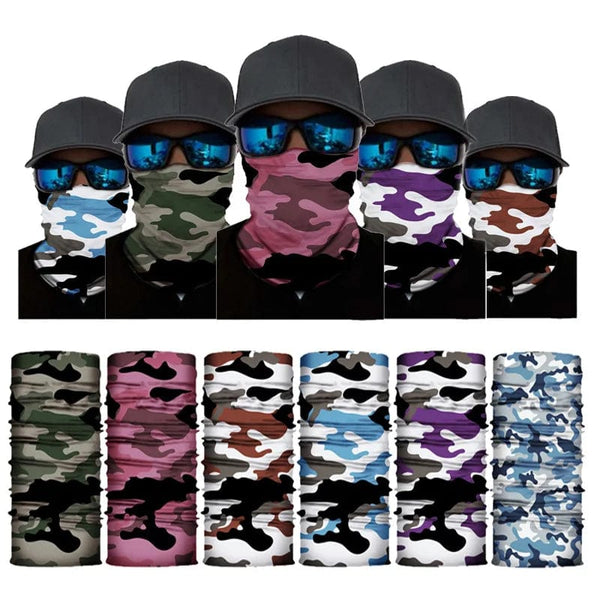 Planet Gates S4 Camouflage Cycling Face Mask Tactical Military Scarf Neck Gaiter Men Seamless Bandana Women Headband Balaclava Tube Face Shield
