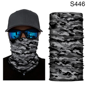 Planet Gates S4 Camouflage Cycling Face Mask Tactical Military Scarf Neck Gaiter Men Seamless Bandana Women Headband Balaclava Tube Face Shield