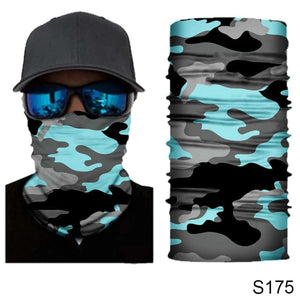 Planet Gates S4 Camouflage Cycling Face Mask Tactical Military Scarf Neck Gaiter Men Seamless Bandana Women Headband Balaclava Tube Face Shield