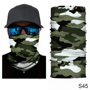 Planet Gates S4 Camouflage Cycling Face Mask Tactical Military Scarf Neck Gaiter Men Seamless Bandana Women Headband Balaclava Tube Face Shield